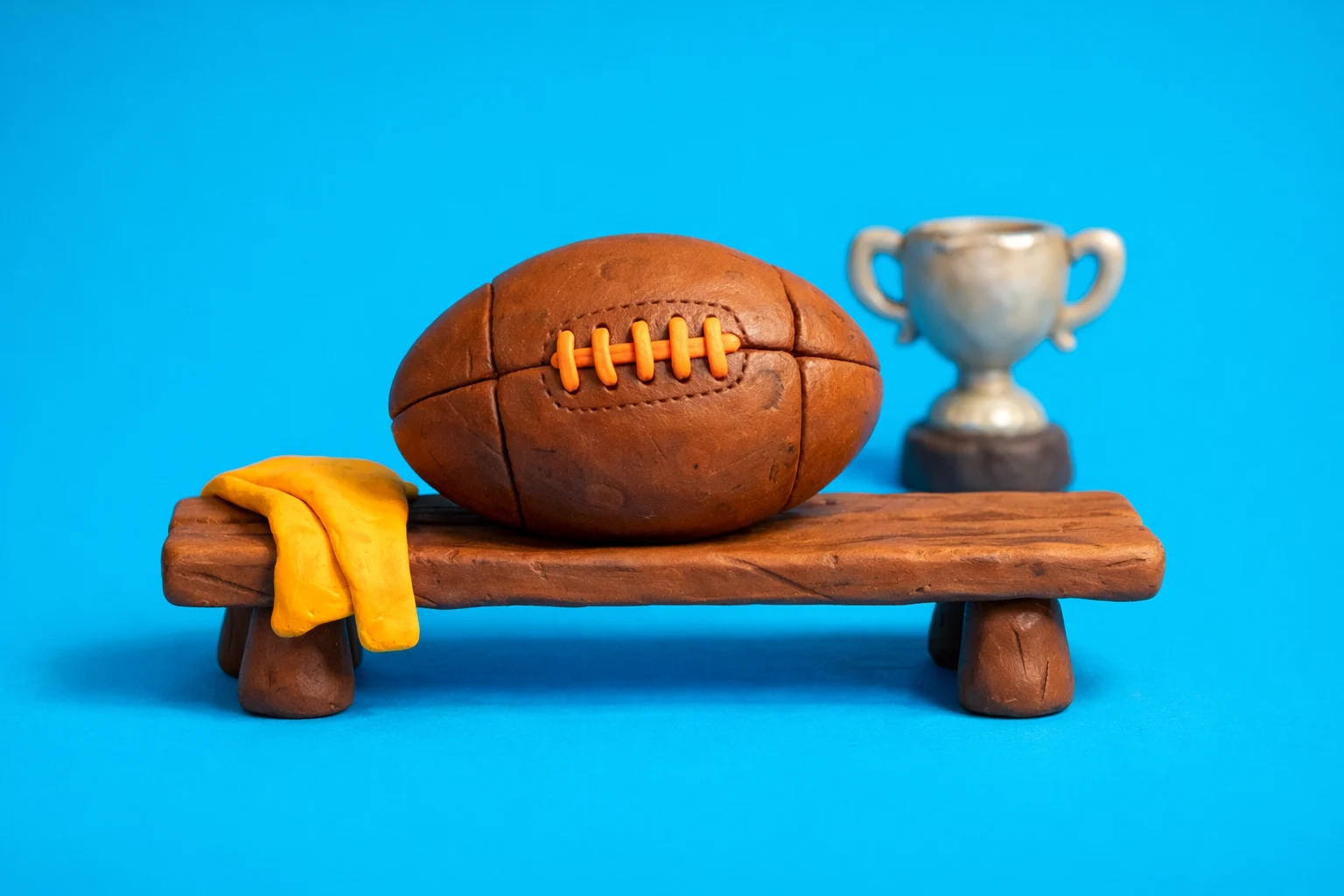 History Sports Athletes Trivia - claymation artwork