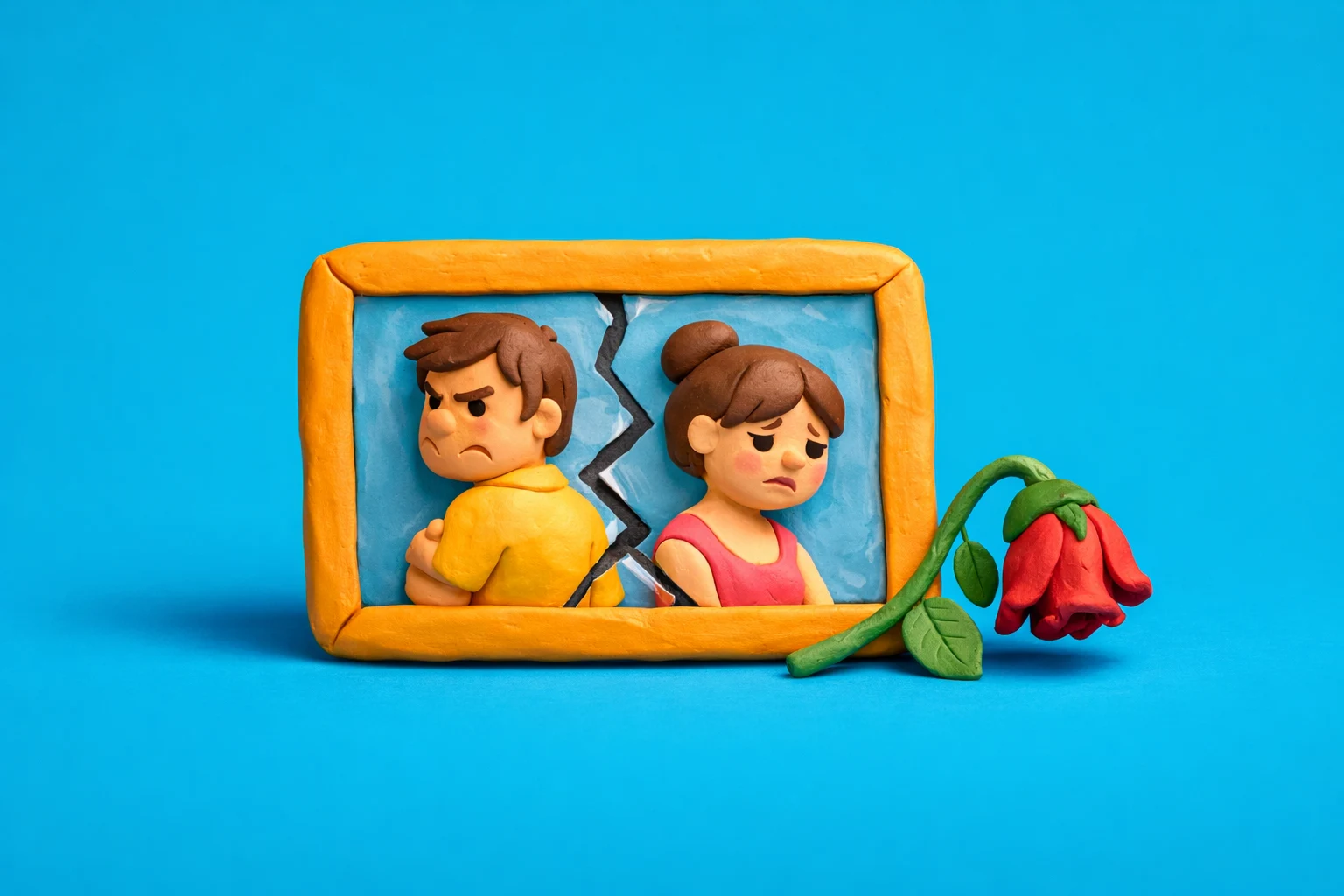 Is My Husband A Jerk - claymation artwork