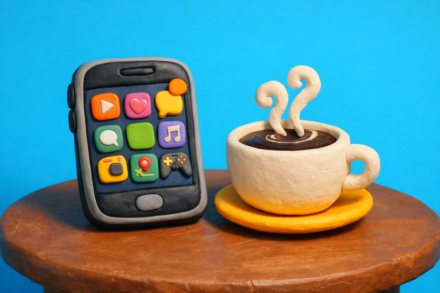 Millennial Trivia Questions - claymation artwork