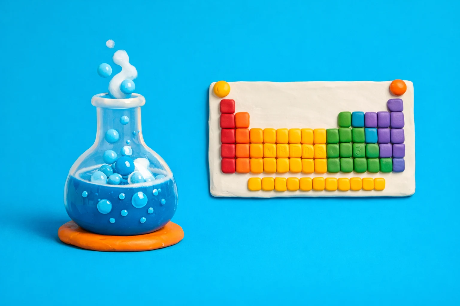 Chemistry - claymation artwork