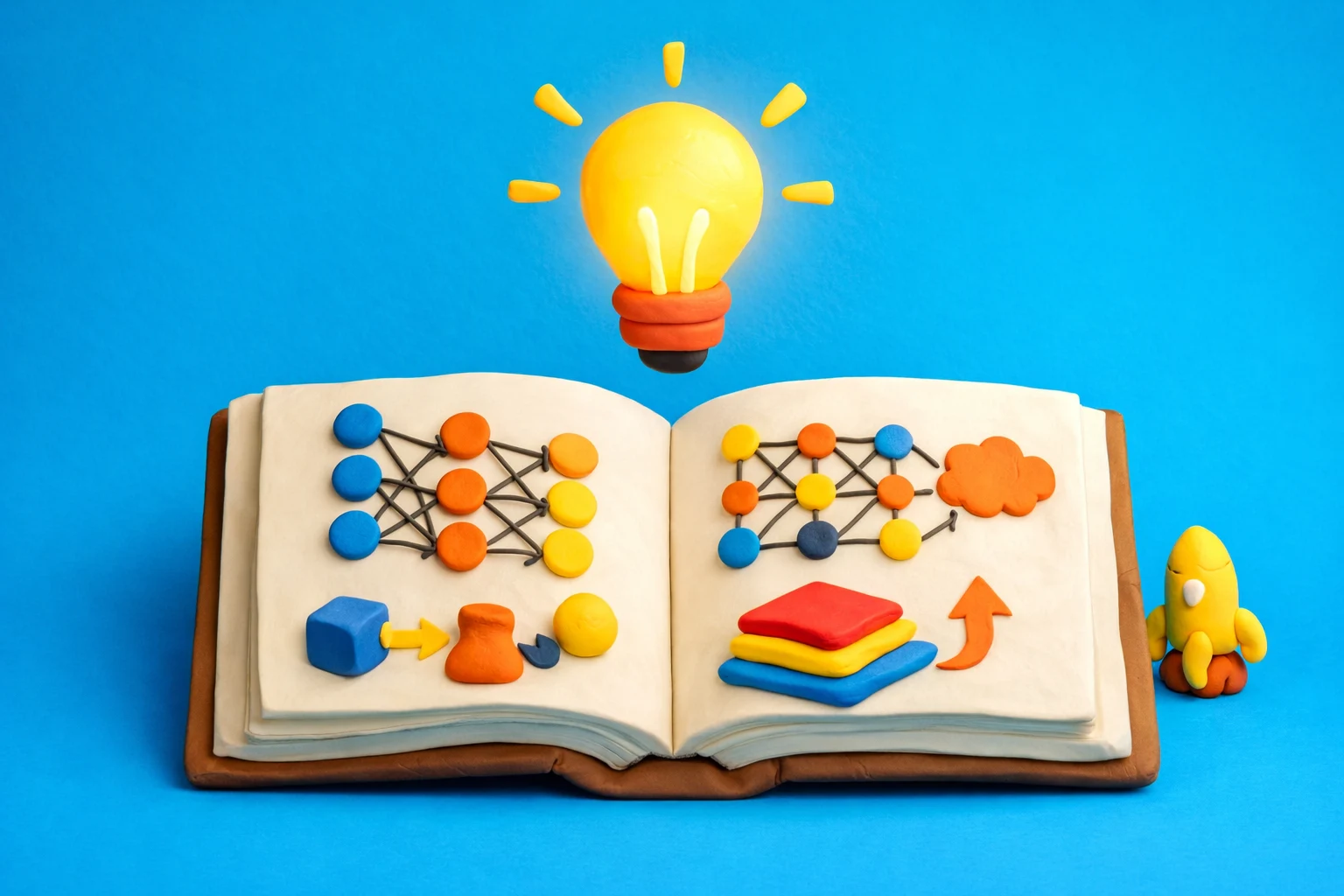 Rn Learning System Fundamentals Quiz 1 - claymation artwork