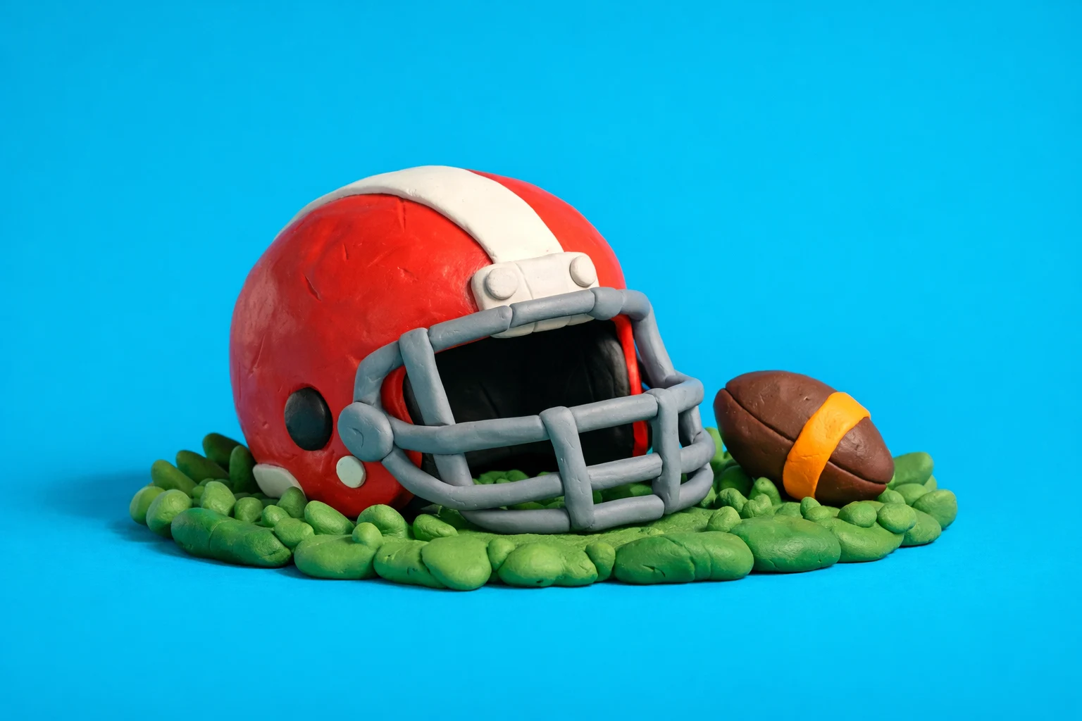 Nfl Quizzes - claymation artwork