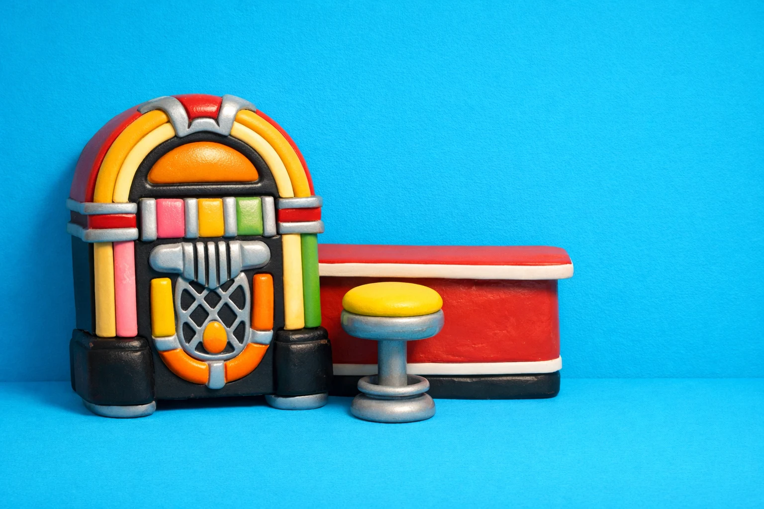 1950s Trivia - claymation artwork