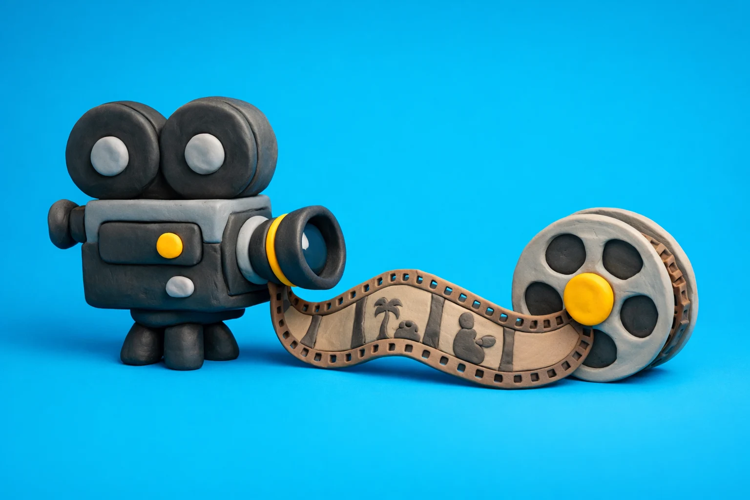 Telugu Movie - claymation artwork