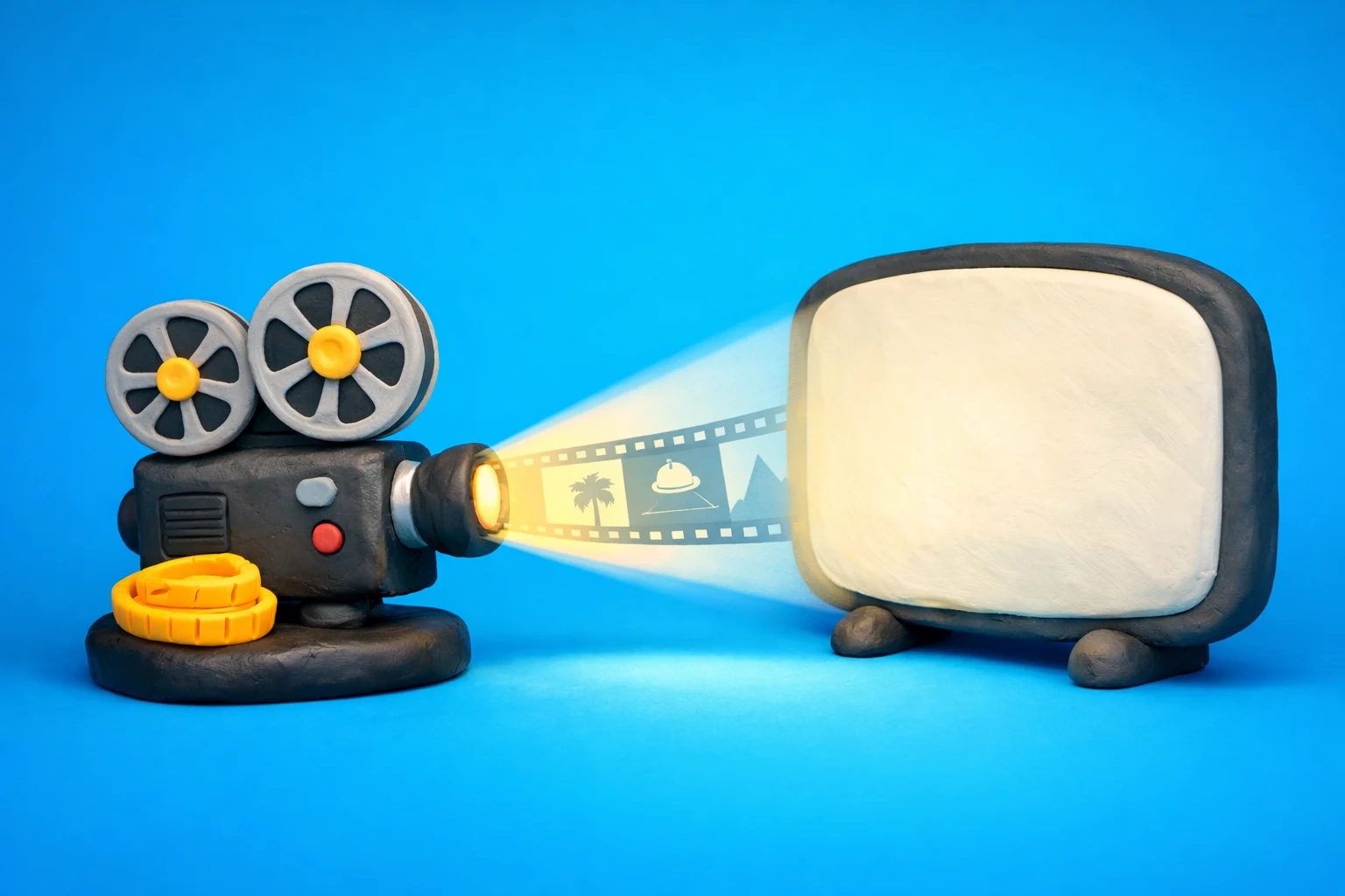 Tv And Film - claymation artwork