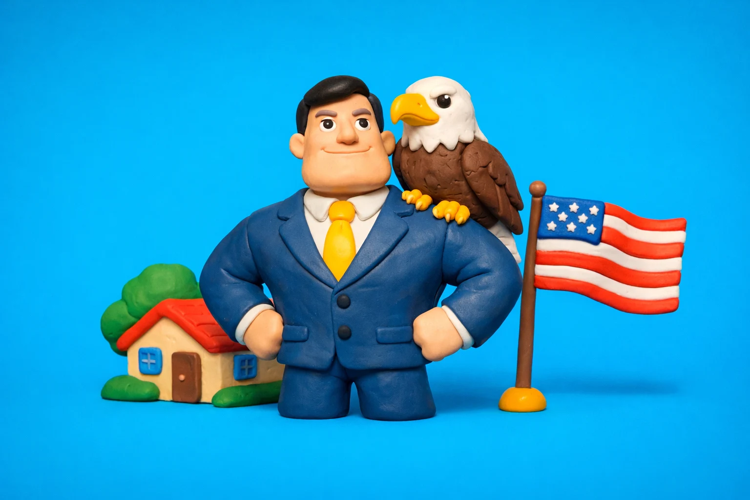 American Dad - claymation artwork