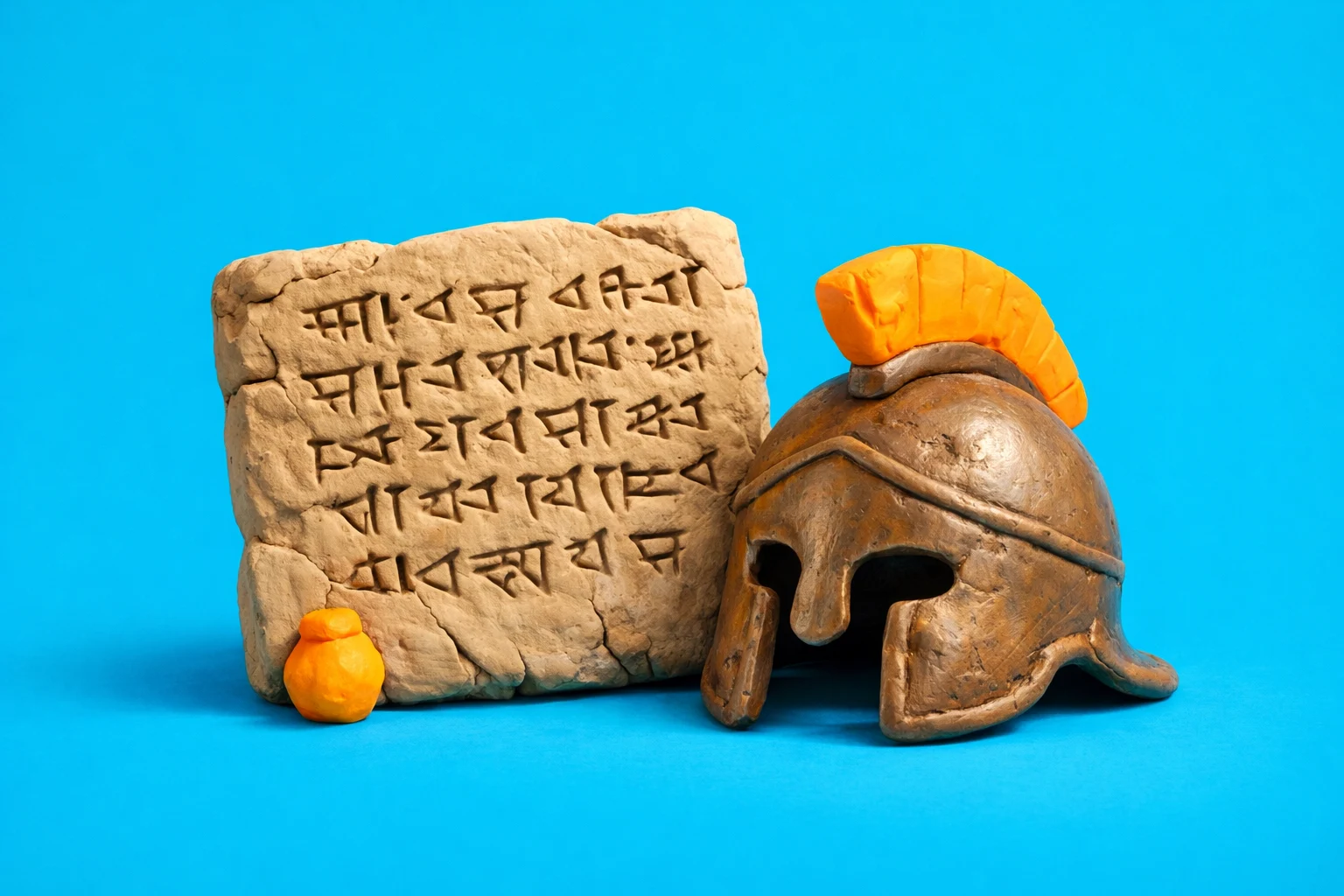 Ancient History - claymation artwork