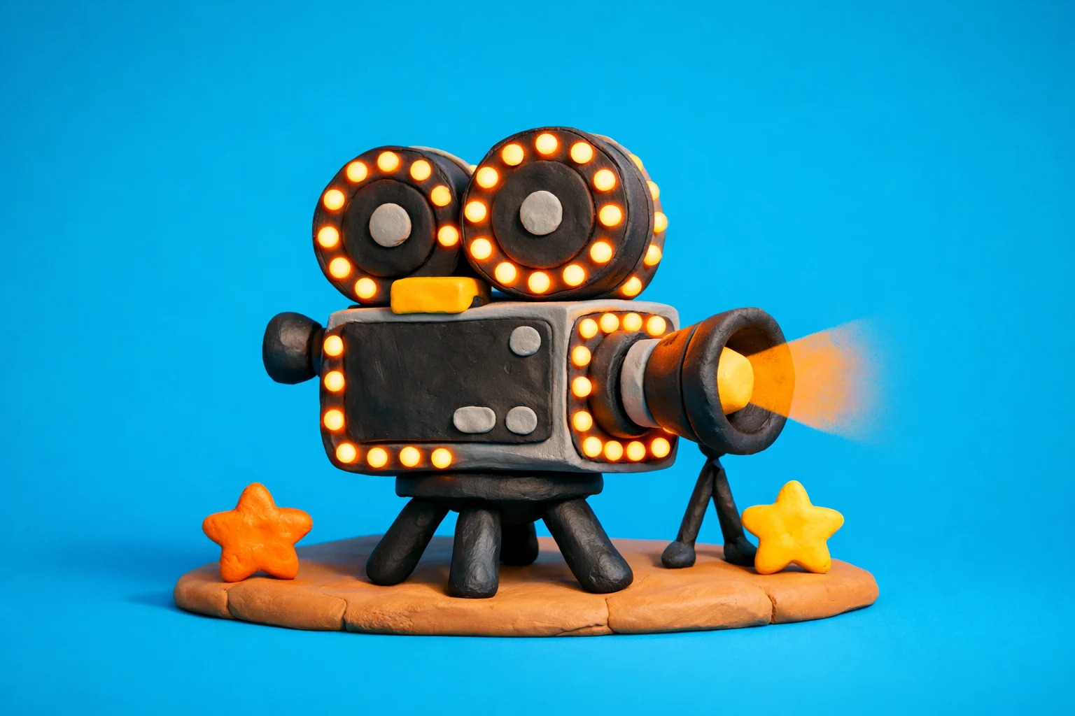 Bollywood Trivia - claymation artwork