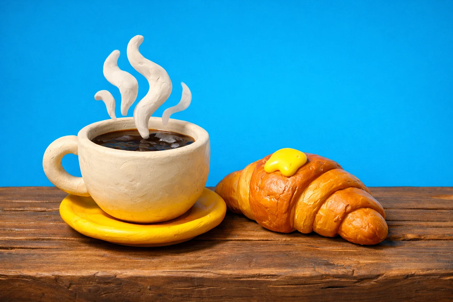 Breakfast Trivia - claymation artwork