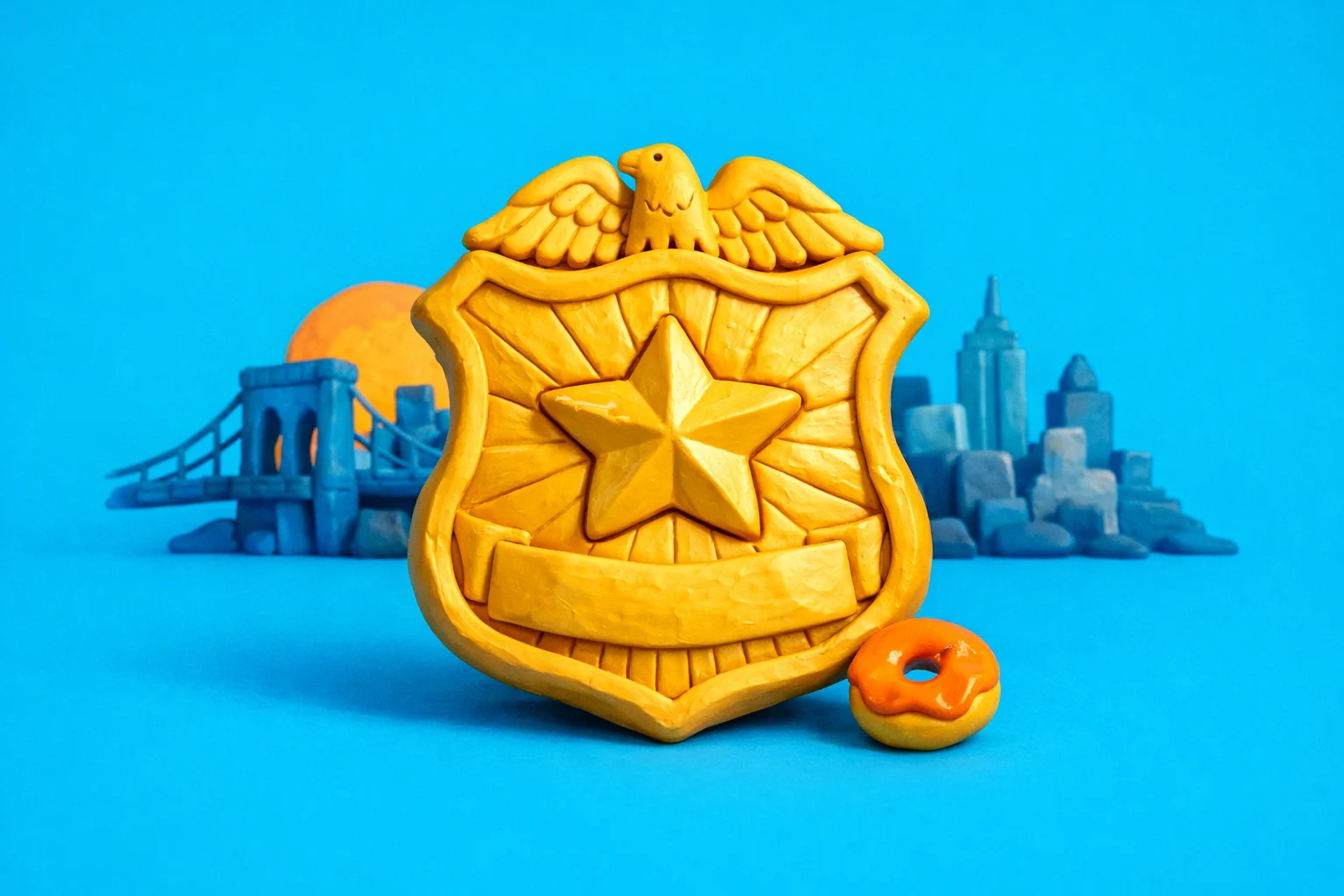 Brooklyn 99 - claymation artwork