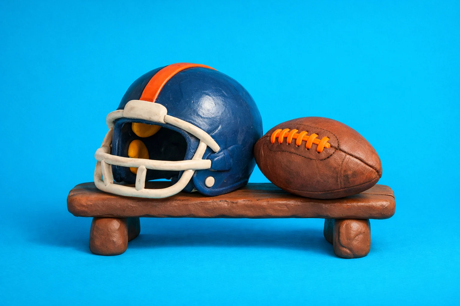 Chicago Bears Trivia Questions And Answers - claymation artwork