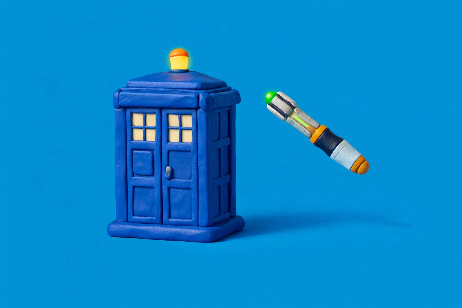 Doctor Who - claymation artwork