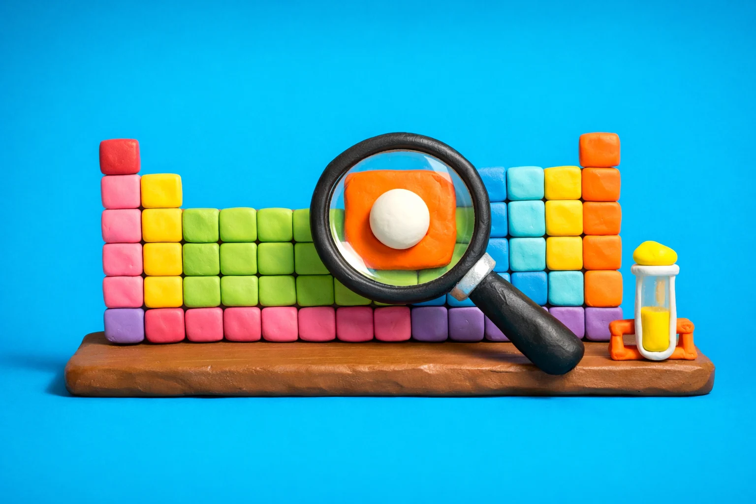 Periodic Table - claymation artwork