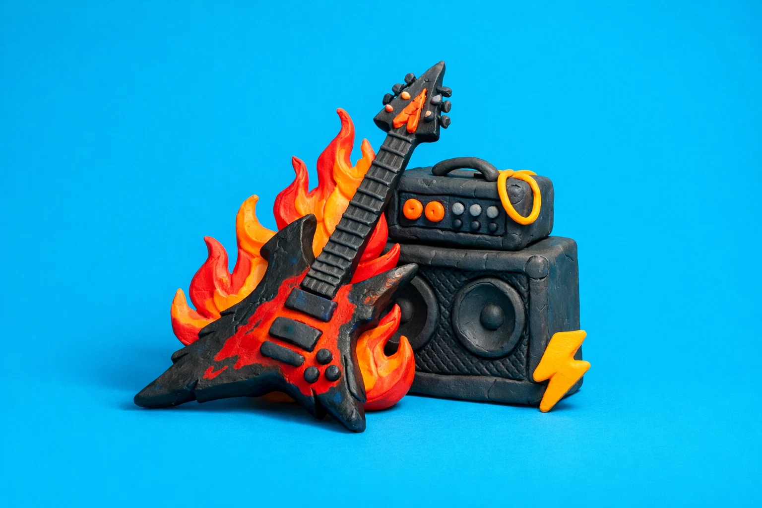 Heavy Metal - claymation artwork