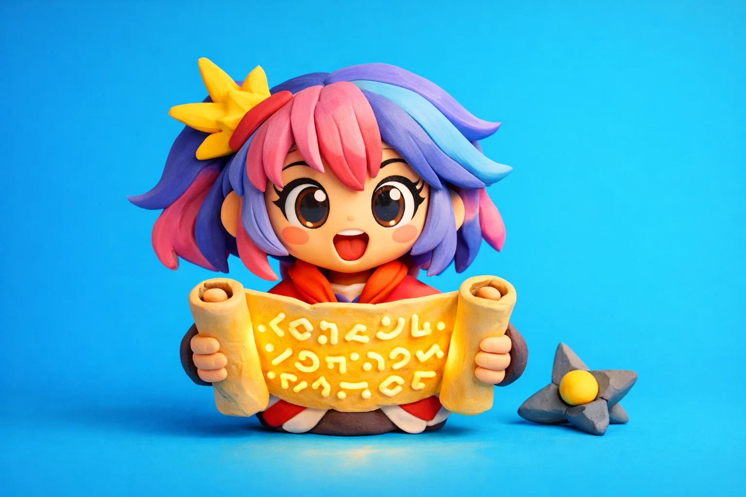 Anime - claymation artwork