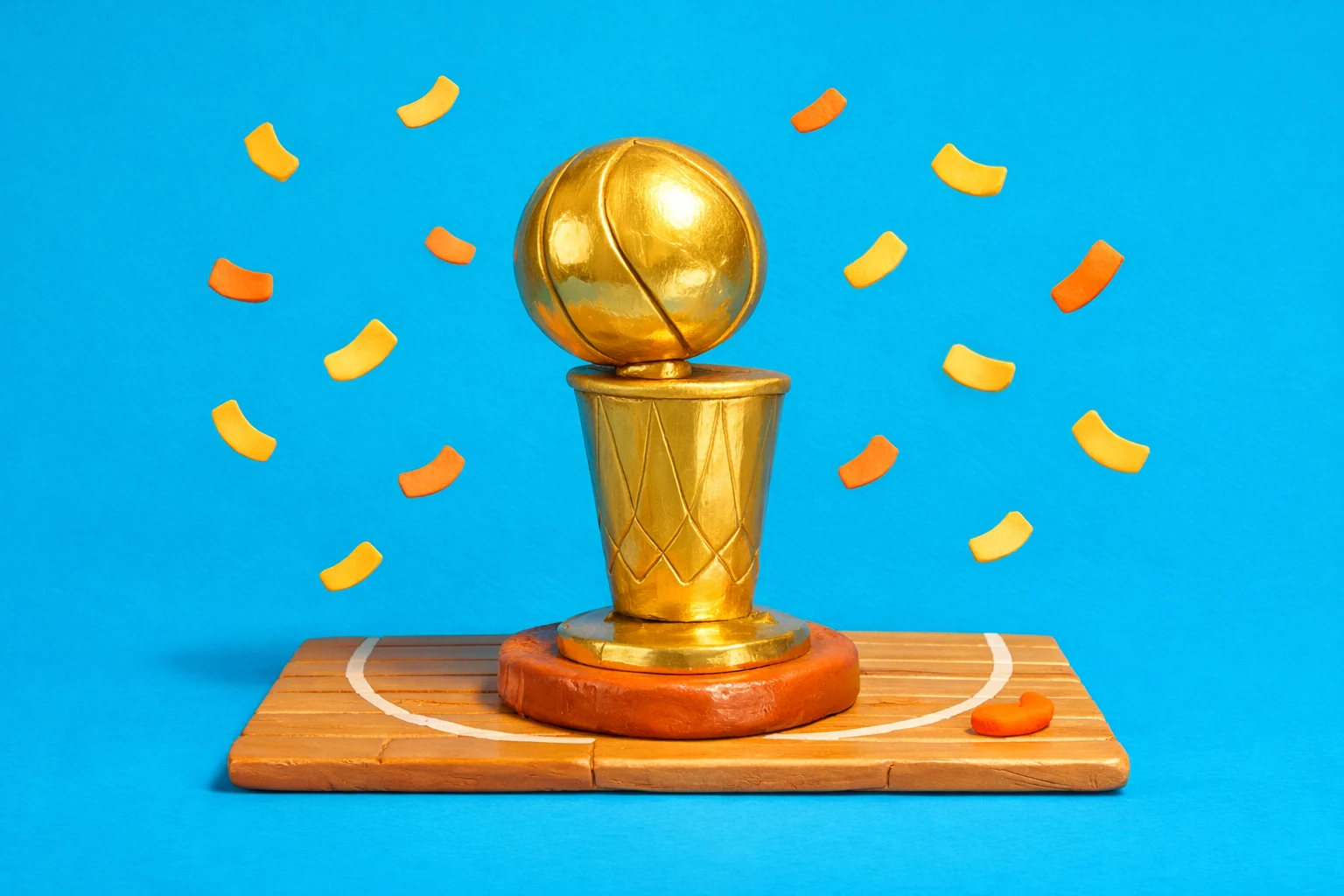 Nba Champions - claymation artwork