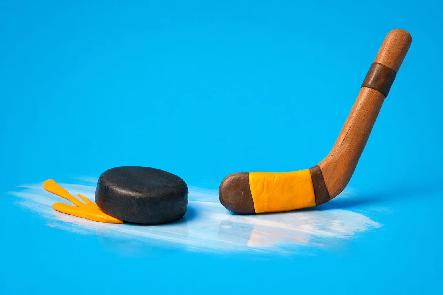 Nhl - claymation artwork