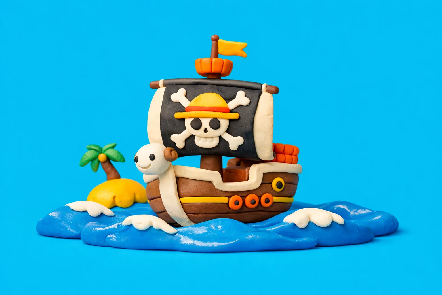 One Piece - claymation artwork