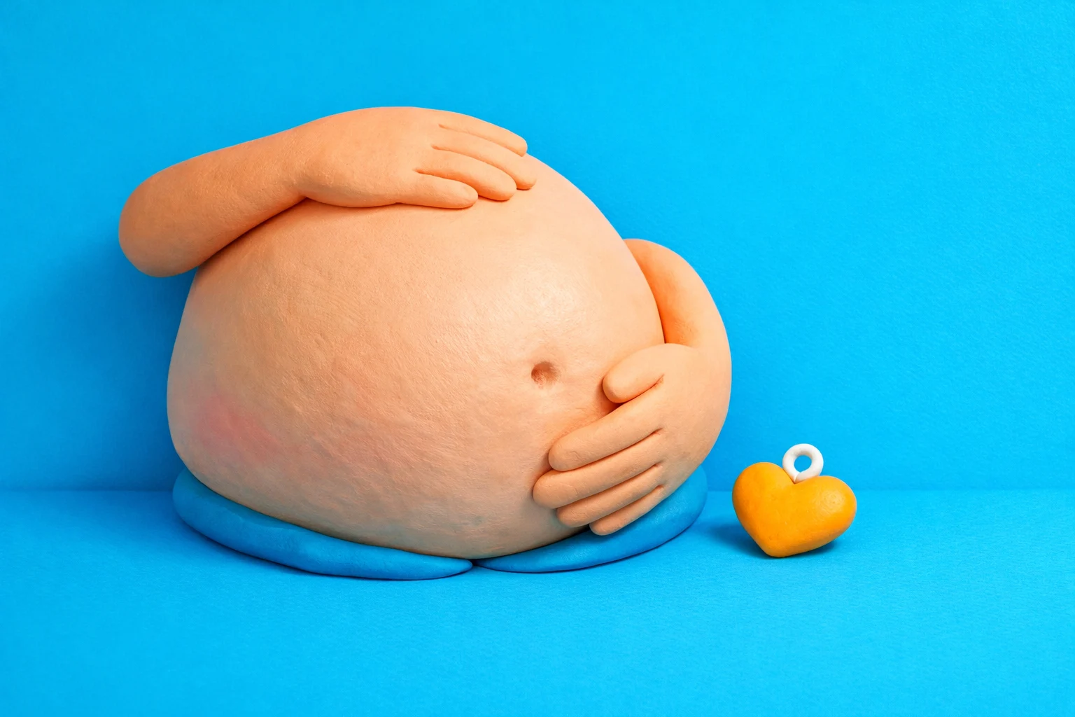 Pregnancy Trivia Questions - claymation artwork