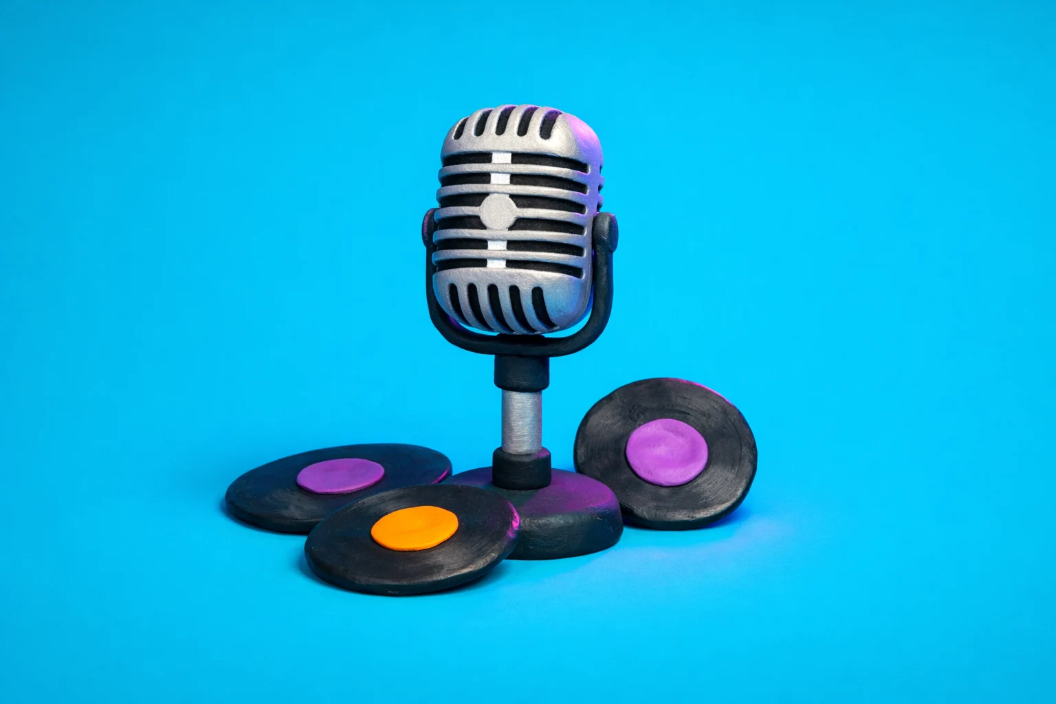 R&B Trivia - claymation artwork