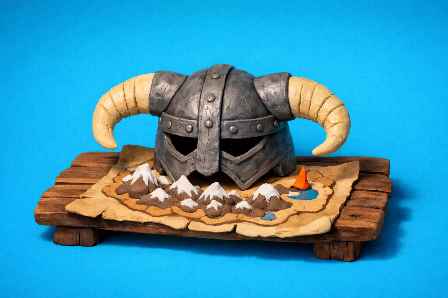 Skyrim - claymation artwork