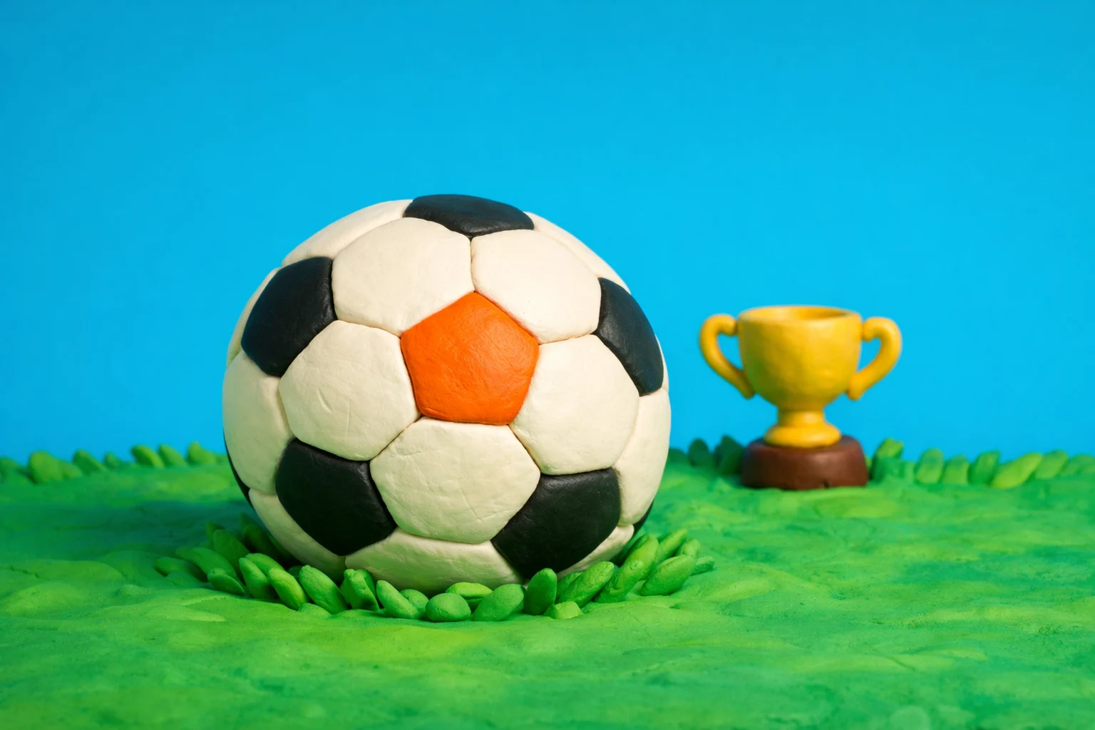 Sports Trivia For Kids - claymation artwork