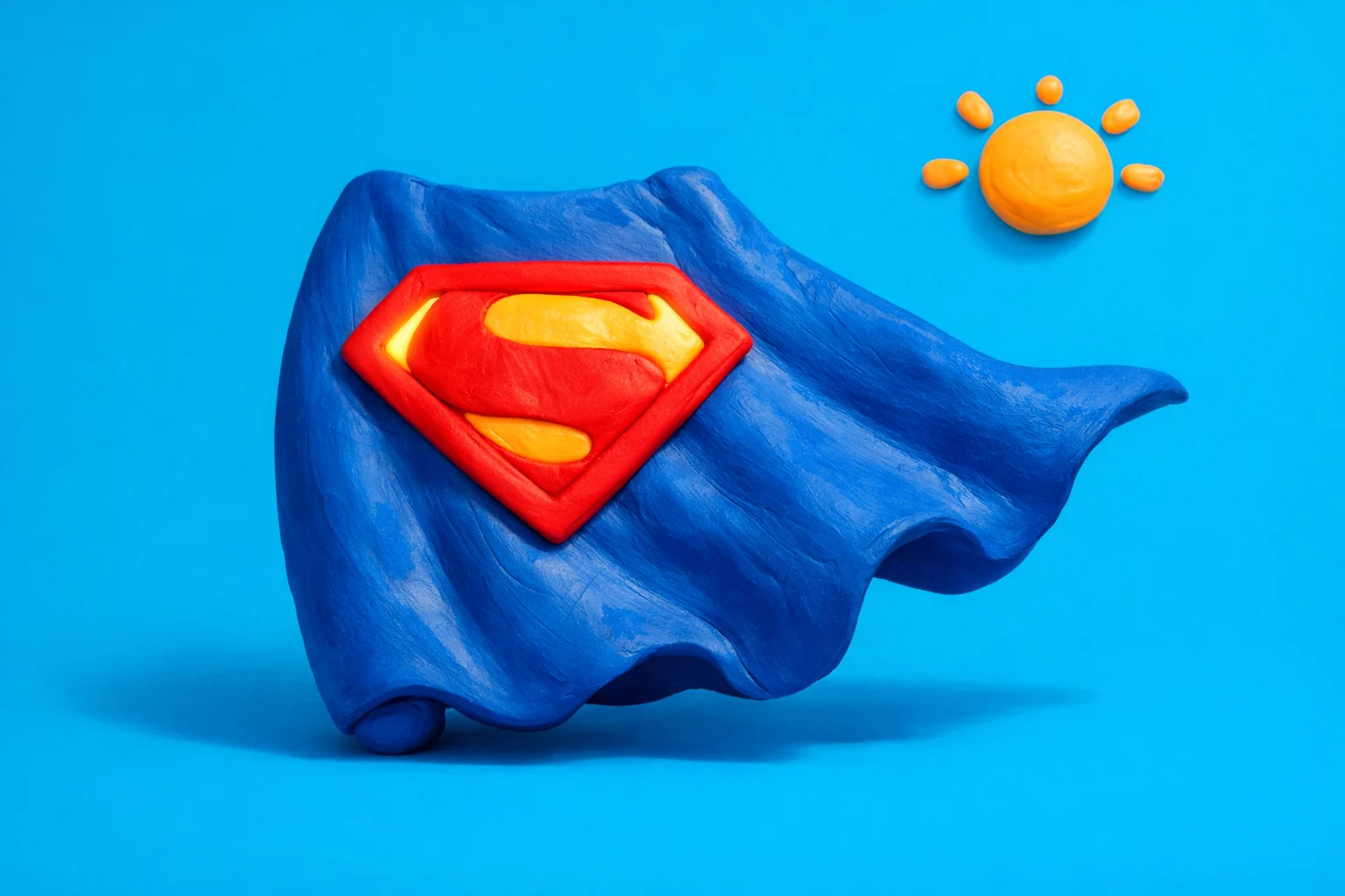 Superman Trivia - claymation artwork