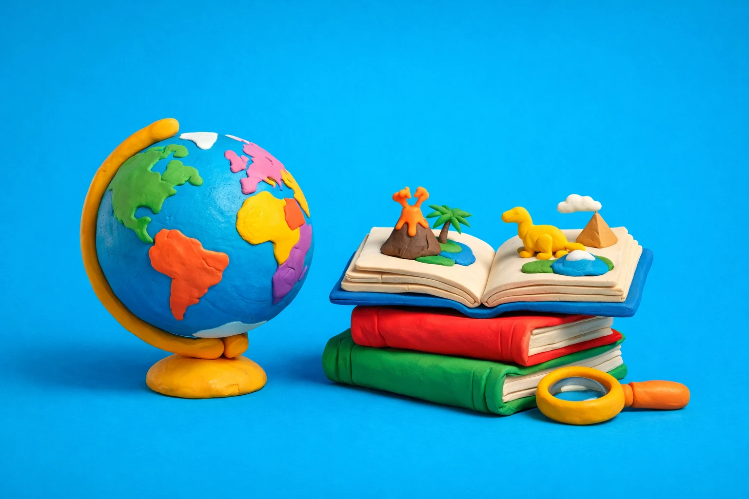 5th Grade Trivia Questions - claymation artwork