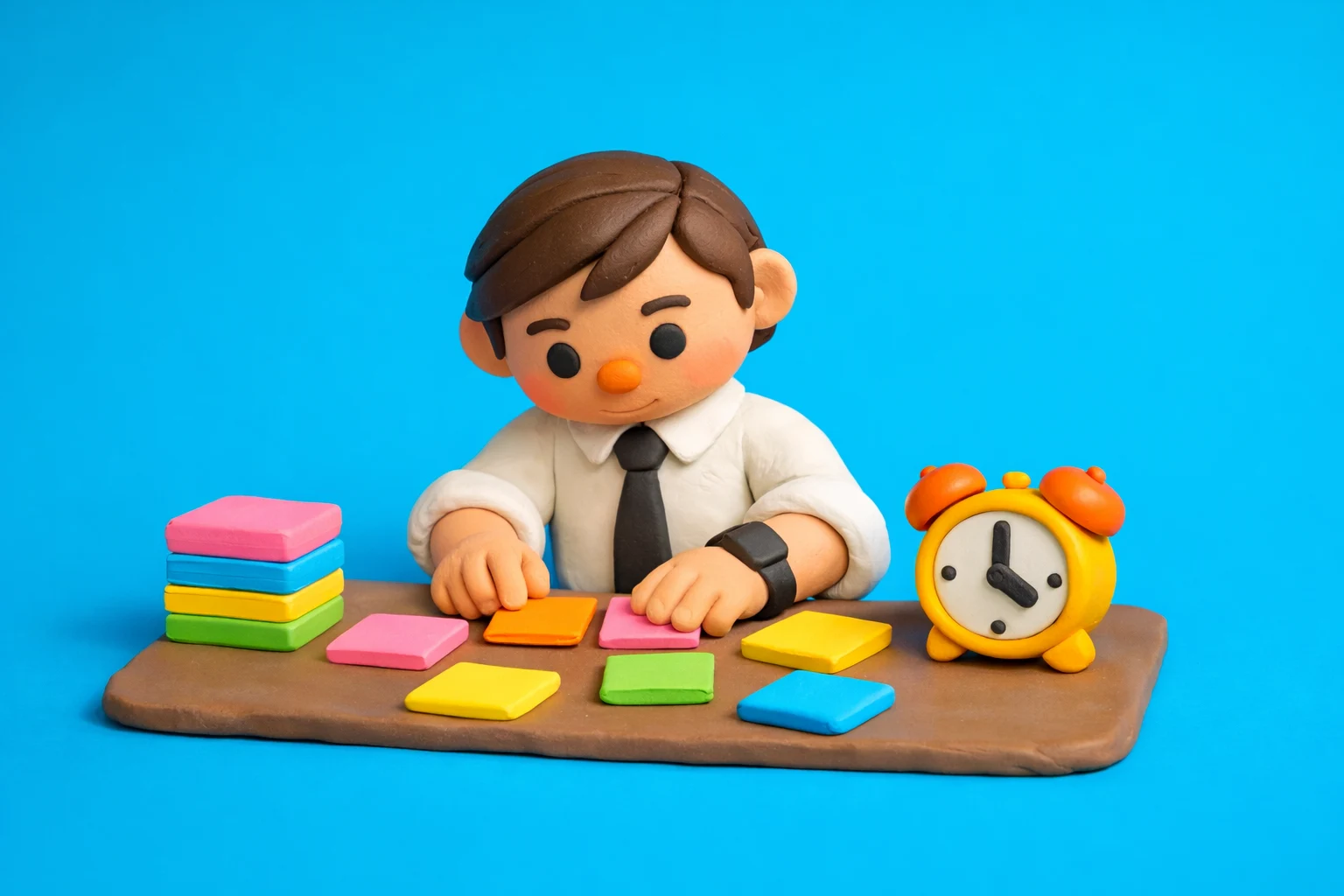 Ultimate Workplace Ethic - claymation artwork