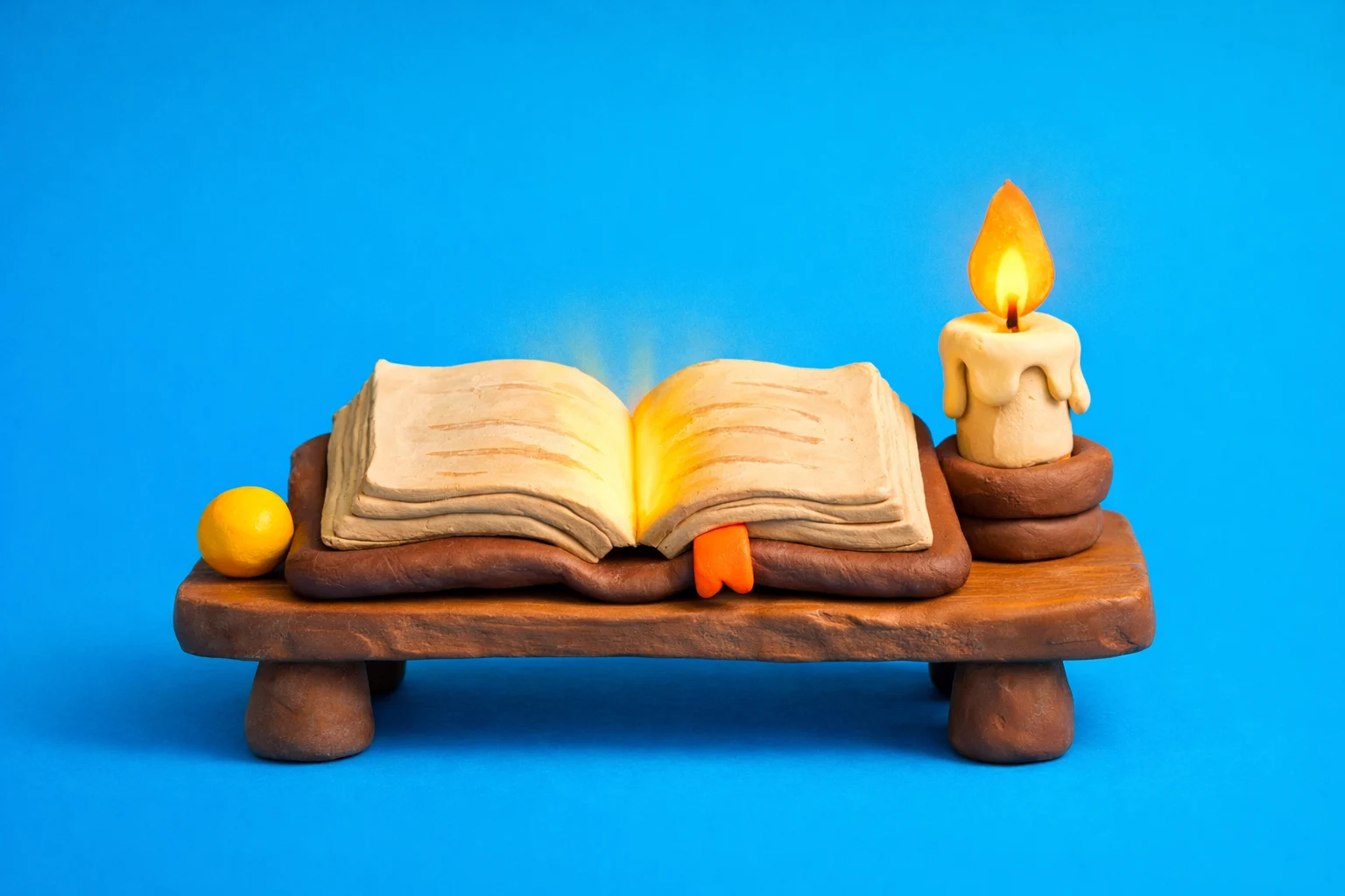 Hard Bible Trivia - claymation artwork