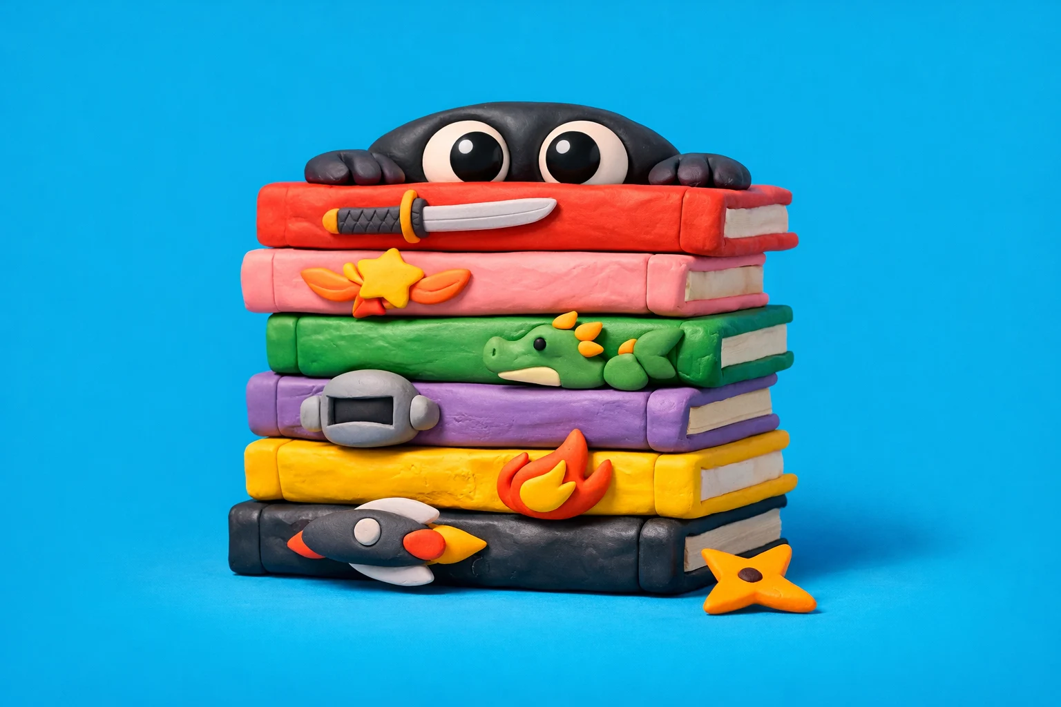 What Anime Should I Watch - claymation artwork