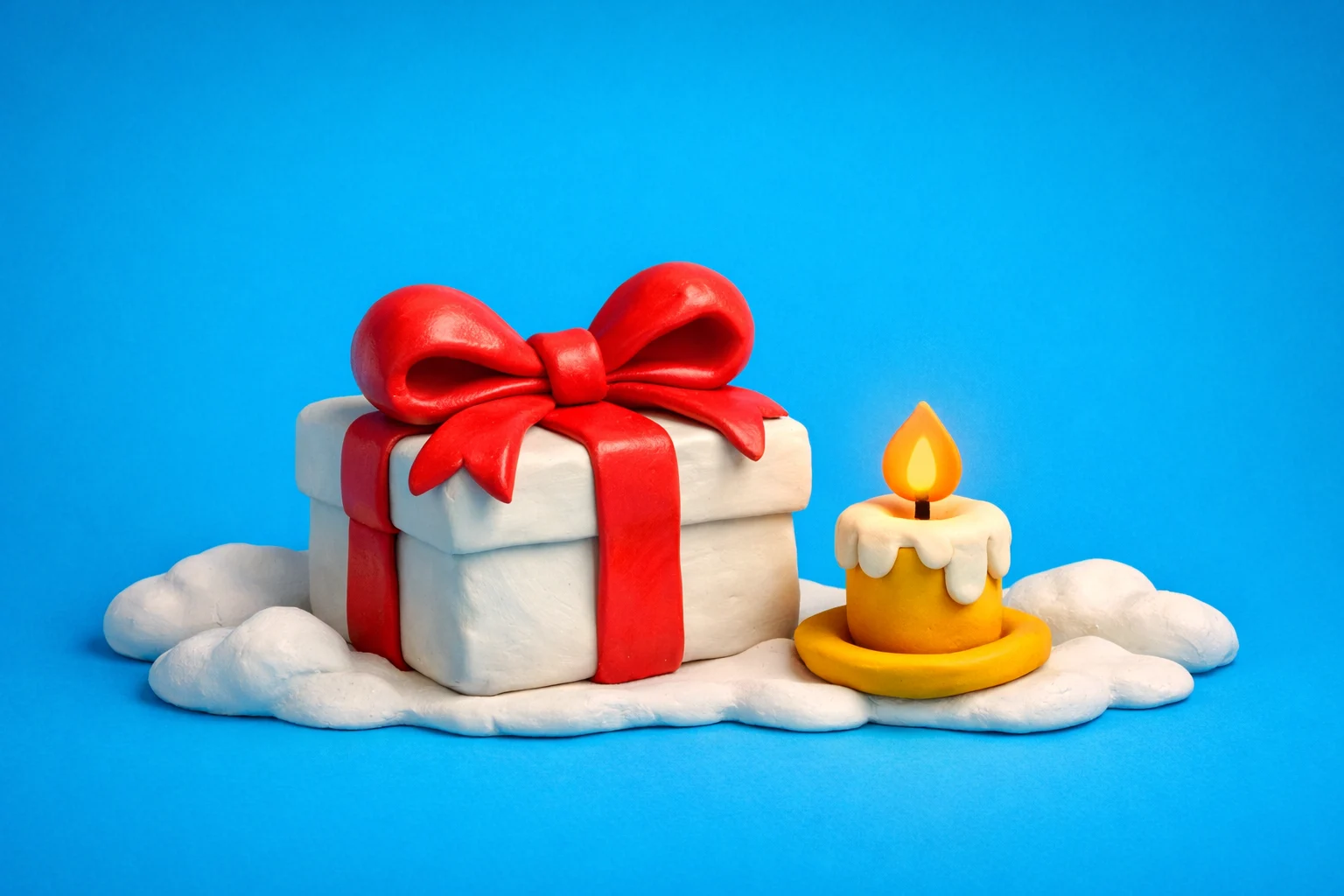 What Do I Want For Christmas - claymation artwork