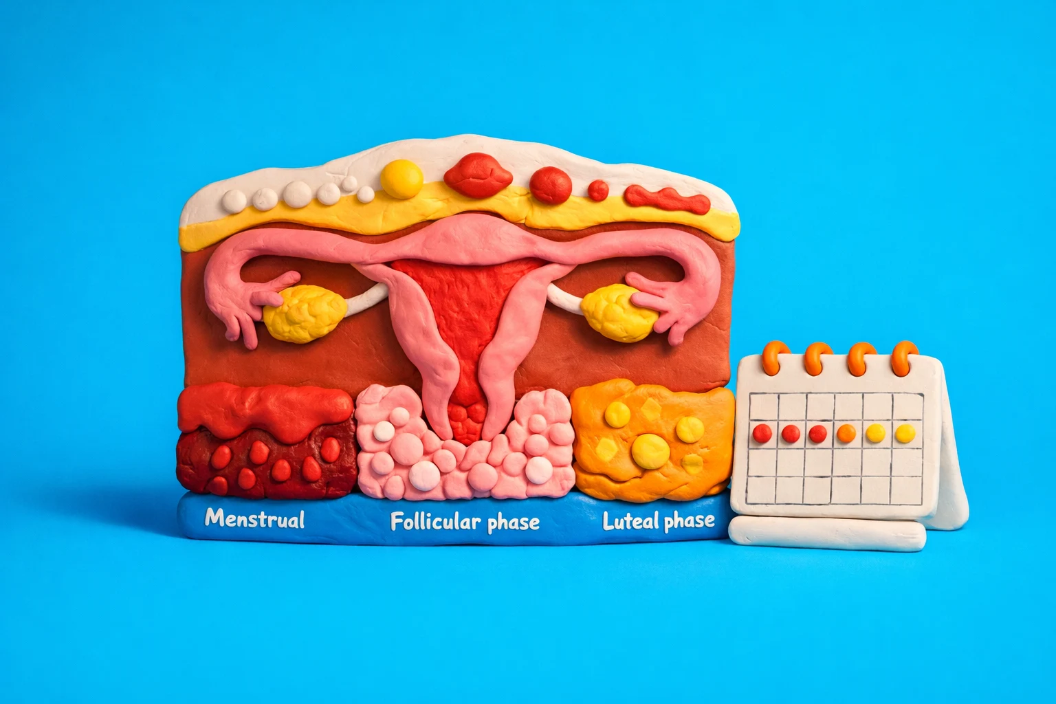 Period Test - claymation artwork
