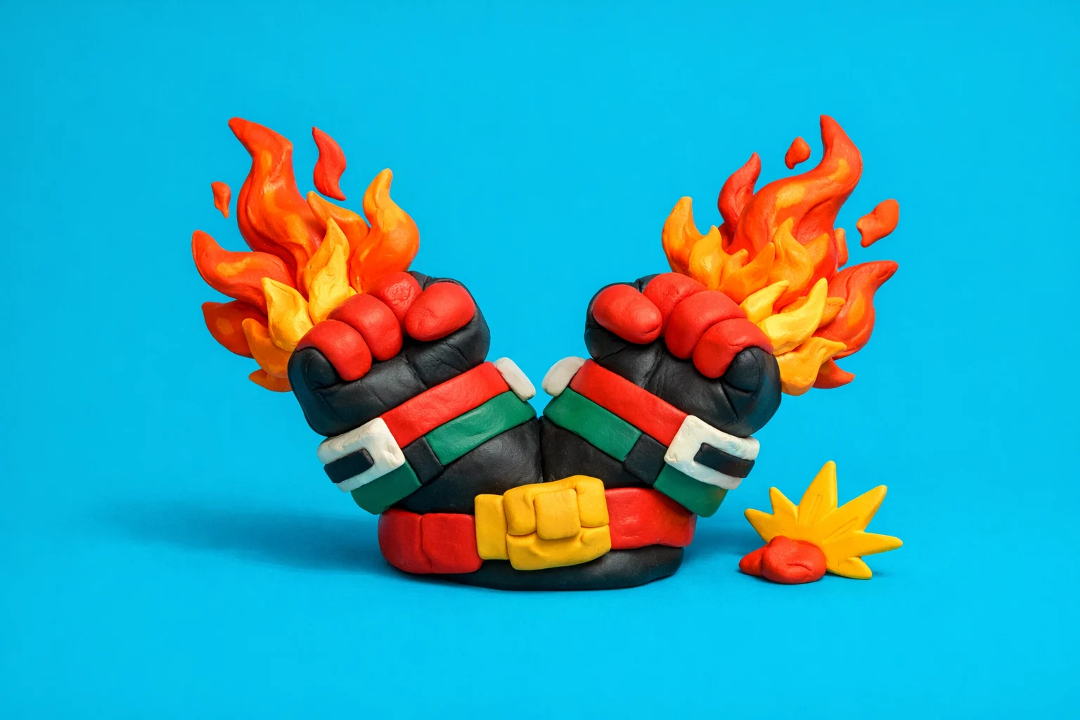 Which MHA Character Are You - claymation artwork