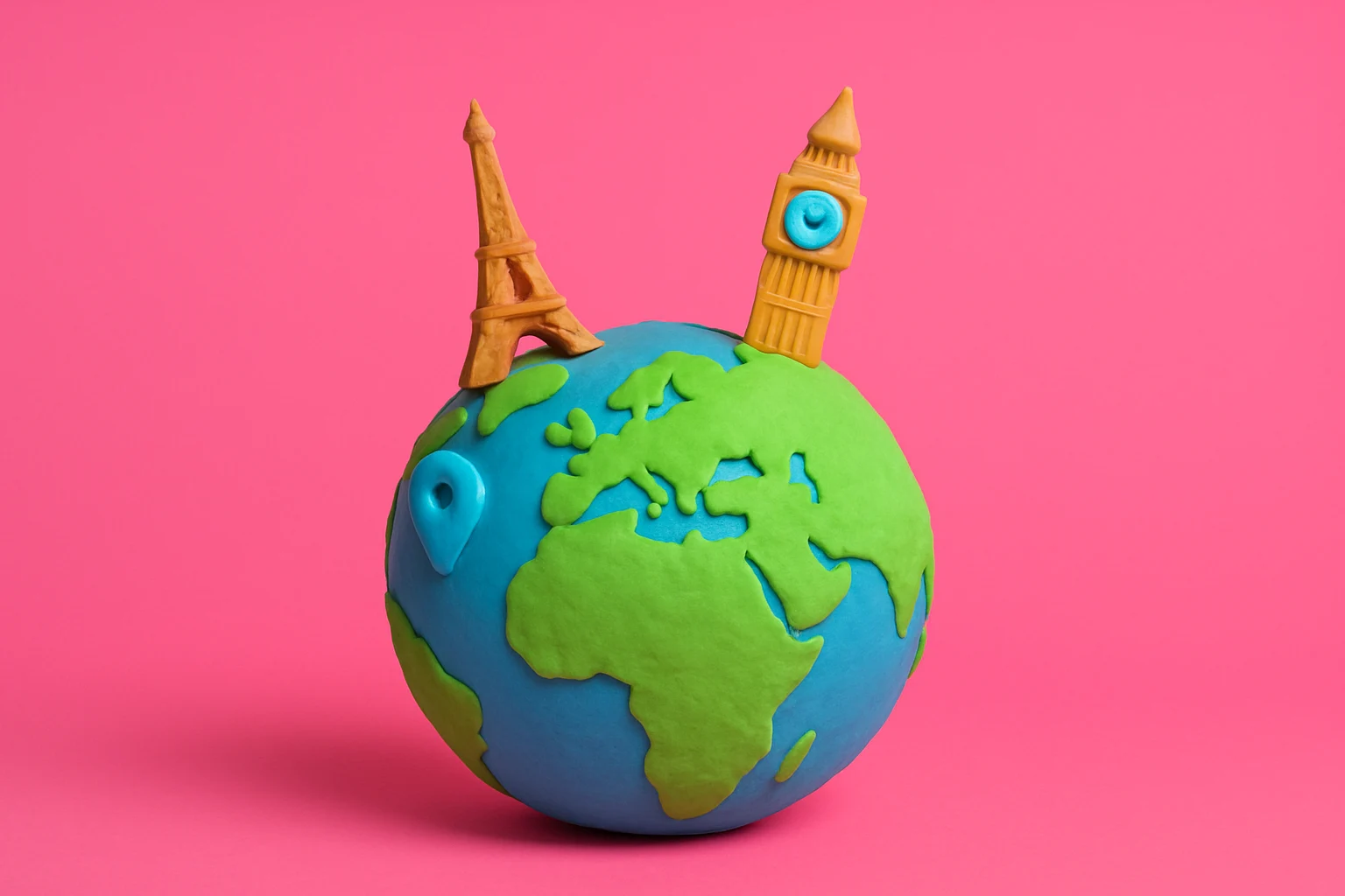 World Capital Cities Quiz Test Your Knowledge - claymation artwork